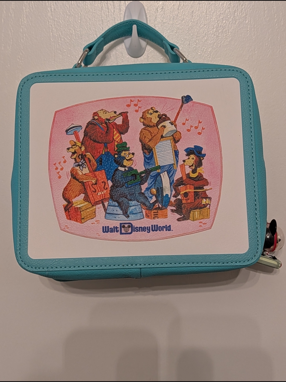Loungefly WDW 50th Anniversary Vault Mickey & Friends Crossbody Bag And Wallet - Picture 3 of 5